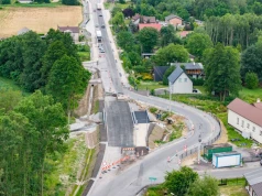 Dobra wiadomość dla kierowców. Prace na DW481 w Woli Wężykowej dobiegają końca