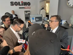Europoseł Daniel Obajtek próbował wejść do zakładu IKS „Solino”, doszło do przepychanek