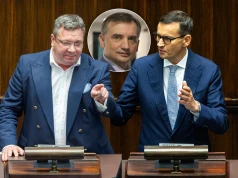 Morawiecki nie chce Ziobry w rządzie. Wójcik reaguje: Nie ty będziesz go meblował!