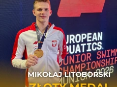 Pływanie: Mikołaj Litoborski mistrzem Europy juniorów!