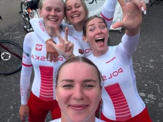 Kolarstwo torowe: mamy pierwszy medal na mistrzostwach Europy juniorów i U23! Nasze panie zdobyła brąz w wyscigu drużynowym!