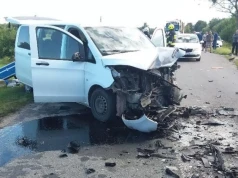 Śmiertelny wypadek. Czołowo zderzyły się dwa busy