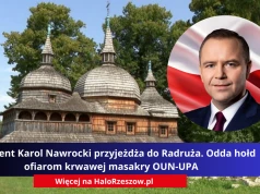 Prezydent Karol Nawrocki przyjeżdża do Radruża. Odda hołd ofiarom krwawej masakry OUN-UPA