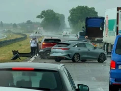 Kolizja na trasie S8. Utrudnienia na trasie w kierunku Białegostoku