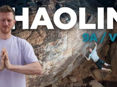 Jakob Schubert na „Shaolin” 9A