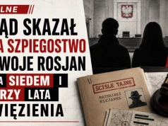 Śląskie/ Sąd skazał za szpiegostwo dwoje Rosjan na siedem i trzy lata więzienia