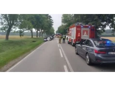 Stare Rakowo: Wypadek na DK 63. Sześć osób trafiło do szpitala