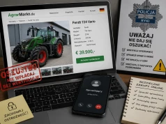 Zapłacił 40 tysięcy euro za ciągnik rolniczy, którego nie otrzymał