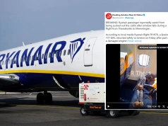 Dramatyczna walka o życie podczas lotu. Pasażera wyssało!