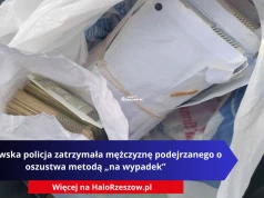 Rzeszowska policja zatrzymała mężczyznę podejrzanego o oszustwa metodą „na wypadek”
