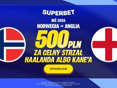 Superbet kod promocyjny: 500 zł za celny strzał Haalanda lub Kane'a