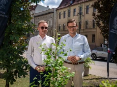 Miłorząb dla WOŚP. Nikodem Dolata wsparł szlachetną inicjatywę w Bydgoszczy