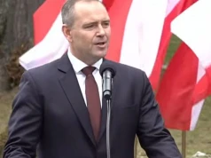 Prezydent Karol Nawrocki w Radrużu. Oddano hołd ofiarom zbrodni wołyńskiej