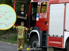 Duży pożar na Dolnym Śląsku. Ogromne kłęby dymu nad miastem