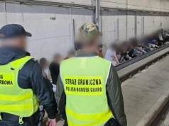 27 migrantów ukrytych w tirze z torfem