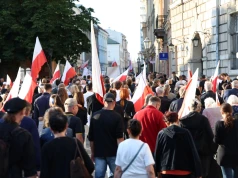 Czarny marsz przeszedł ulicami Krakowa