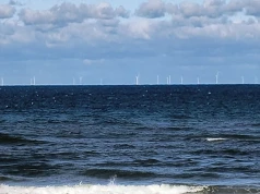Popłynął prąd z pierwszej polskiej farmy wiatrowej na Bałtyku