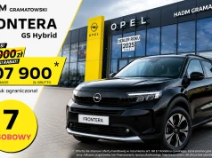 Opel Frontera w HADM Gramatowski – siedem miejsc, hybryda i spora obniżka ceny