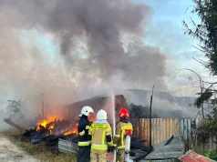 Ogromny pożar na Dolnym Śląsku. Strażacy wciąż walczą z żywiołem