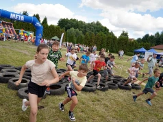 Najmłodsi zmierzyli się z torem przeszkód podczas 2. Biegu Spryciarza