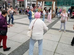 Muzyczny Rynek w Mysłowicach – mieszkańcy bawili się na potańcówce i karaoke