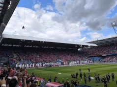 Królewski o oprawie z Wołyniem: Jestem zadowolony z moich kibiców