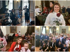Małgorzaty przybyły do ratusza w Nowym Sączu. Kwiaty, perły i muzyczna niespodzianka