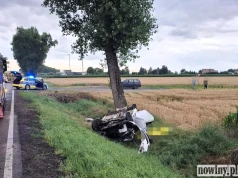 Tragedia w Żerdzinach. 28-letni mężczyzna zginął w wypadku