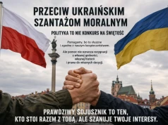 PRZECIW UKRAIŃSKIM SZANTAŻOM MORALNYM