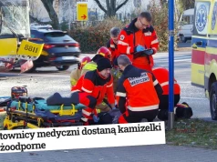Do ratowników medycznych zaczęły trafiać kamizelki odporne na dźgnięcia nożem