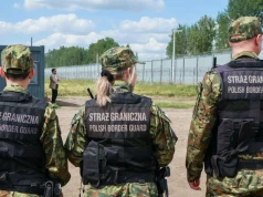 Zatrzymanie ciężarówki z transportem na granicy Polski. Musiała interweniować Straż Graniczna