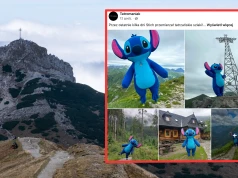 Stich pojawił się na Giewoncie. Miał ważną misję
