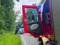 Krosna: Poważny wypadek drogowy i interwencja Lotniczego Pogotowia Ratunkowego