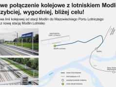 Drogie oferty na budowę linii kolejowej do lotniska Modlin