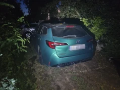 Skradziona w Niemczech, odnaleziona pod Radomiem-“Kobra” odzyskała skradzioną Toyotę