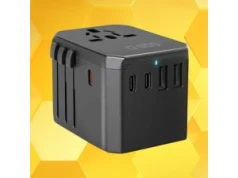 Adapter podróżny SBS GaN Travel Adapter 70W EU, UK, USA, AUS za 99,99 zł (169 zł taniej) w RTV Euro AGD