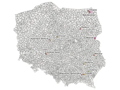 Od nowego roku pojawi się 12 nowych miast