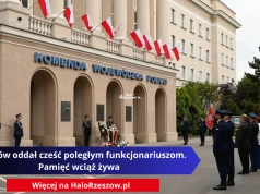 Rzeszów oddał cześć poległym funkcjonariuszom. Pamięć wciąż żywa
