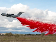 Francuskie A400 Atlas w roli samolotów gaśniczych