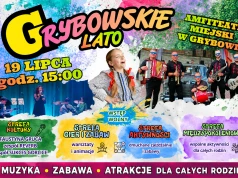 Grybowskie Lato 2026. Rodzinna zabawa w amfiteatrze