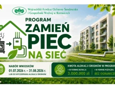 Ruszył nabór w programie „Zamień piec na sieć”!