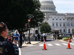 Akcja przed Kapitolem USA. Mężczyzna miał przy sobie broń palną