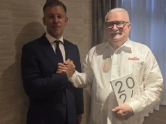 Wałęsa spotkał się z Magyarem. Przemawiał na konferencji w Budapeszcie