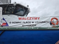 Pracownicy Urzędu Morskiego w Gdyni protestują. Domagają się równych wynagrodzeń