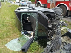 Pijany kierowca skasował auto! Miał 1,2 promila i nie posiadał prawa jazdy