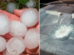 Grad wielkości piłek w Niemczech, wybijał okna i robił dziury w samochodach. „Nigdy czegoś takiego nie przeżyłam”