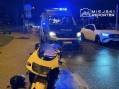 Pijany Ukrainiec na motocyklu, doprowadził do kolizji po czym zaatakował poszkodowaną