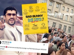 Bad Bunny wystąpi dziś w Polsce, kolejny wielki koncert z zakazem wnoszenia wody