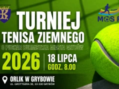 Turniej tenisa ziemnego o Puchar Burmistrza Grybowa