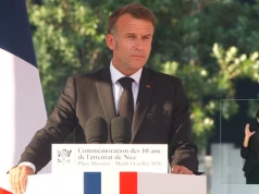 10. rocznica zamachu w Nicei. Macron oddał hołd ofiarom